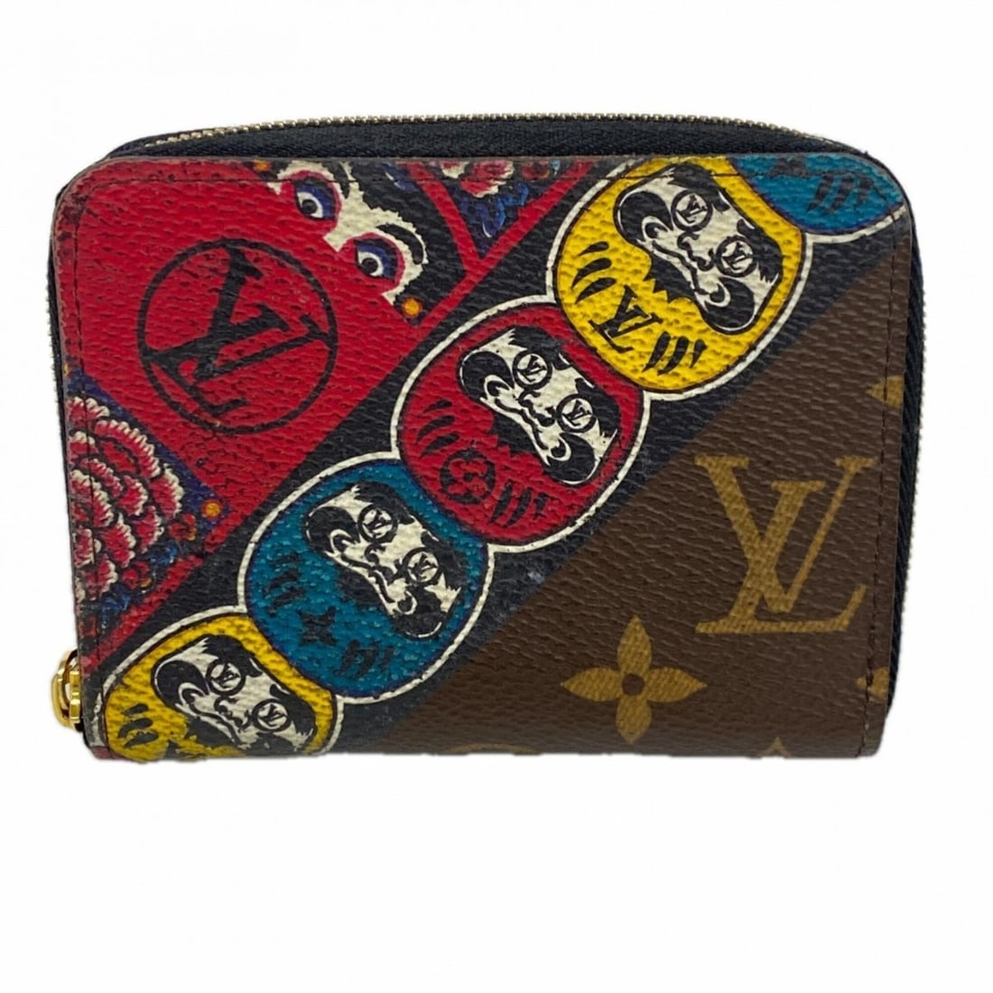 Louis Vuitton Monogram Wallet/Coin Purse, Kansai Yamamoto Collaboration, Zippy Coin Purse M67250, (1 of 13)