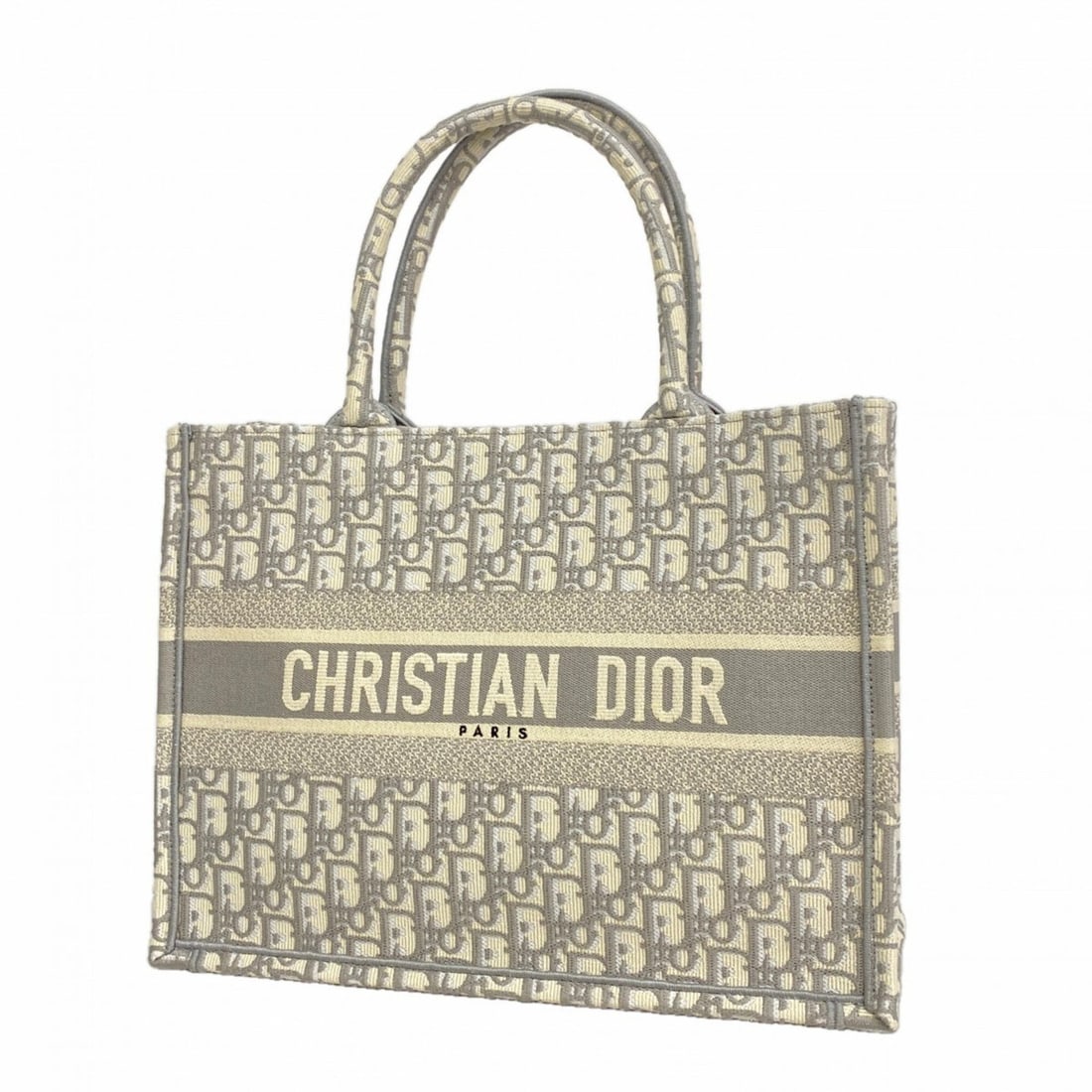 Christian Dior Trotter Book Tote Bag, Canvas, Gray, Women's: --- Catalog ---Category: SizeSize (HxWxD): 27.5cm x 36cm x 17cm / 10.82'' x 14.17'' x 6.69''Category: DesignType: Tote bagColor: GrayGender: WomenMaterial: Canvas Category: GeneralBrand: Christian Dio