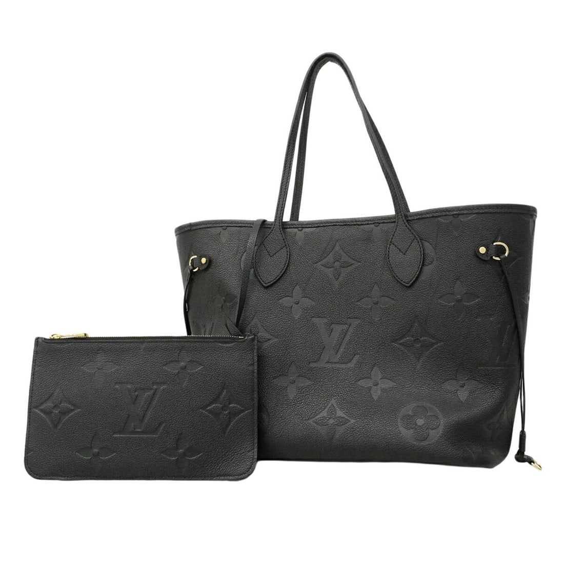 Louis Vuitton Monogram Empreinte Neverfull MM Tote Bag M45685 Noir (Women's): --- Catalog ---Category: SizeSize (HxWxD): 29.5cm x 32cm x 16.5cm / 11.61'' x 12.59'' x 6.49''Category: DesignType: Tote bagColor: NoirGender: WomenCategory: GeneralMPN: M45685Brand: Louis Vuitton--- 