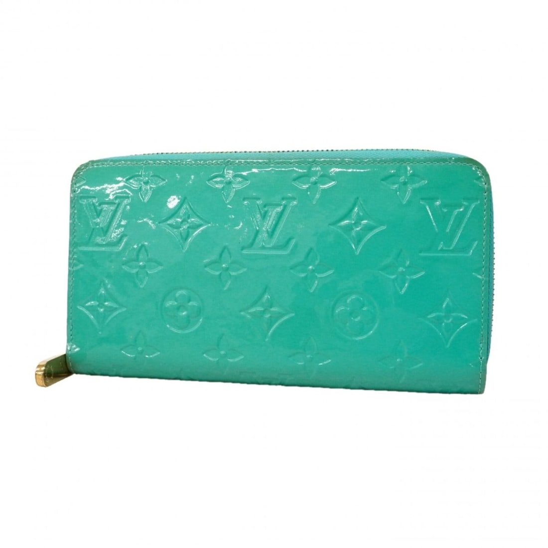 Louis Vuitton Vernis Zippy Wallet M93208 Turquoise (Women's Long Wallet): --- Catalog ---Category: SizeSize (HxWxD): 11cm x 19.5cm x 2.5cm / 4.33'' x 7.67'' x 0.98''Category: DesignType: Long wallet (bi-fold)Color: BlueGender: WomenCategory: GeneralMPN: M93208Brand: Louis V