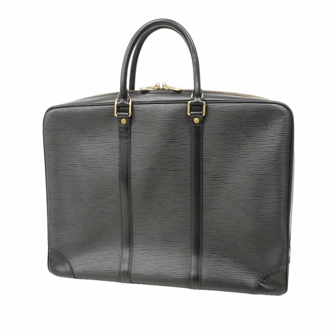 Louis Vuitton Epi Leather Portedocuments Voyage Bag M59162 Noir Men's (1 of 12)