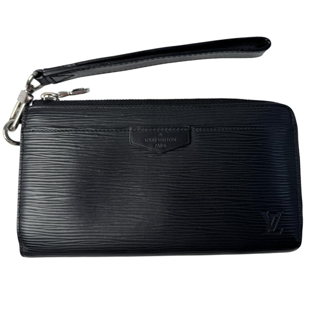 Louis Vuitton Zippy Dragonne Epi Noir M81325 IC Long Wallet for Men: --- Catalog ---Category: SizeSize (HxWxD): 11cm x 20cm / 4.33'' x 7.87''Category: DesignType: Long wallet (bi-fold)Color: Black, NoirGender: MenMaterial: Epi leather Category: GeneralMPN: M81325Brand: