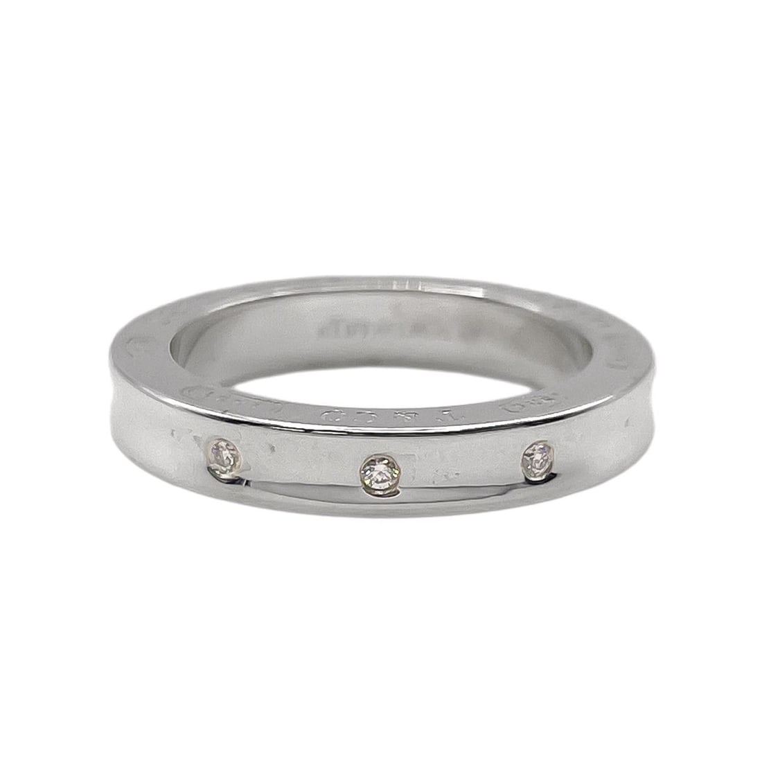 TIFFANY & Co. Circle Ring, SV925, Size 10, 7779, Silver, Women's (1 of 10)