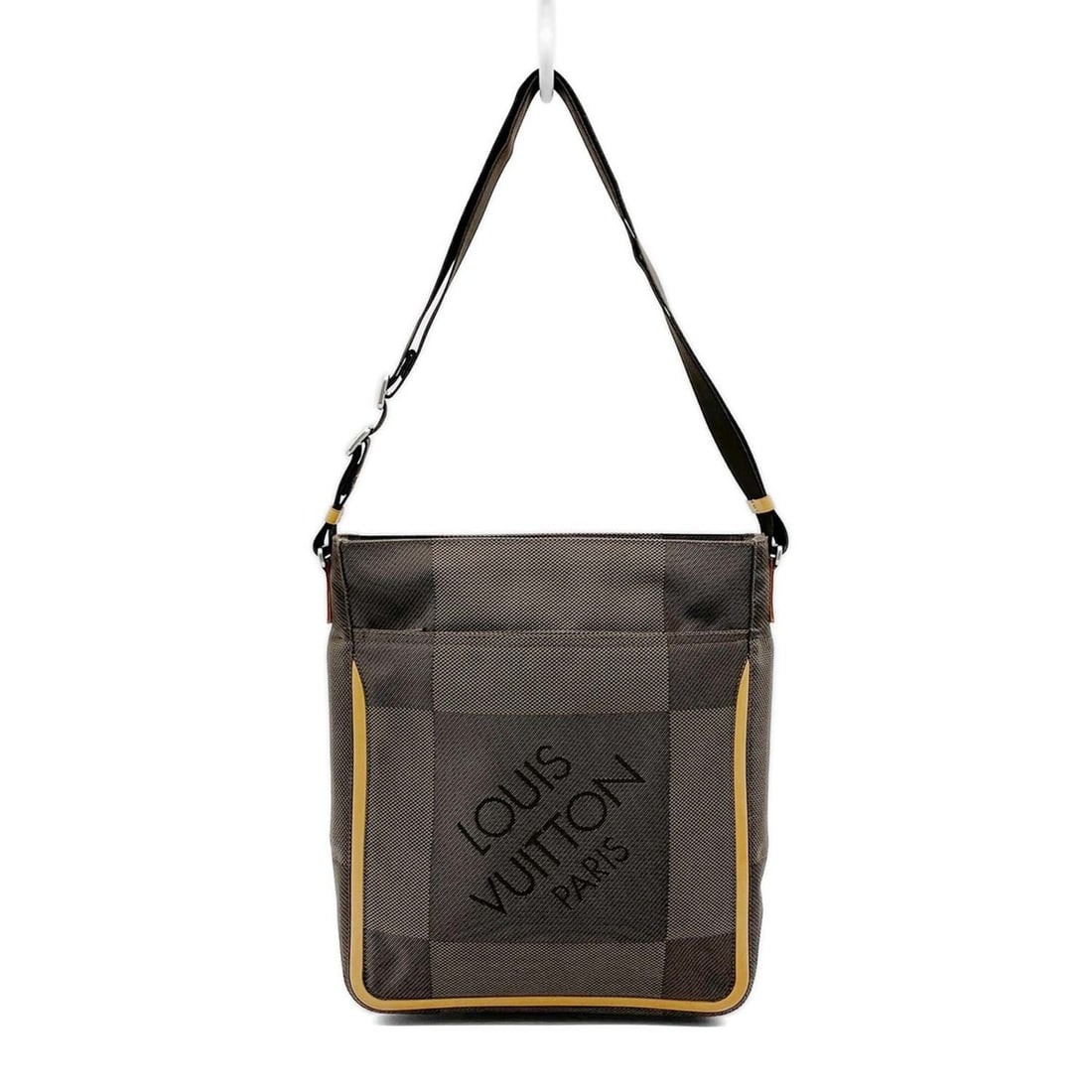LOUIS VUITTON Companion Shoulder Bag M93046 Canvas Leather Brown Men's Women's: --- Catalog ---Category: SizeSize (HxWxD): 37cm x 31.5cm x 6cm / 14.56'' x 12.4'' x 2.36''Category: DesignType: Shoulder bagColor: Beige, BrownGender: Men,WomenMaterial: Canvas , Leather Category: Gen