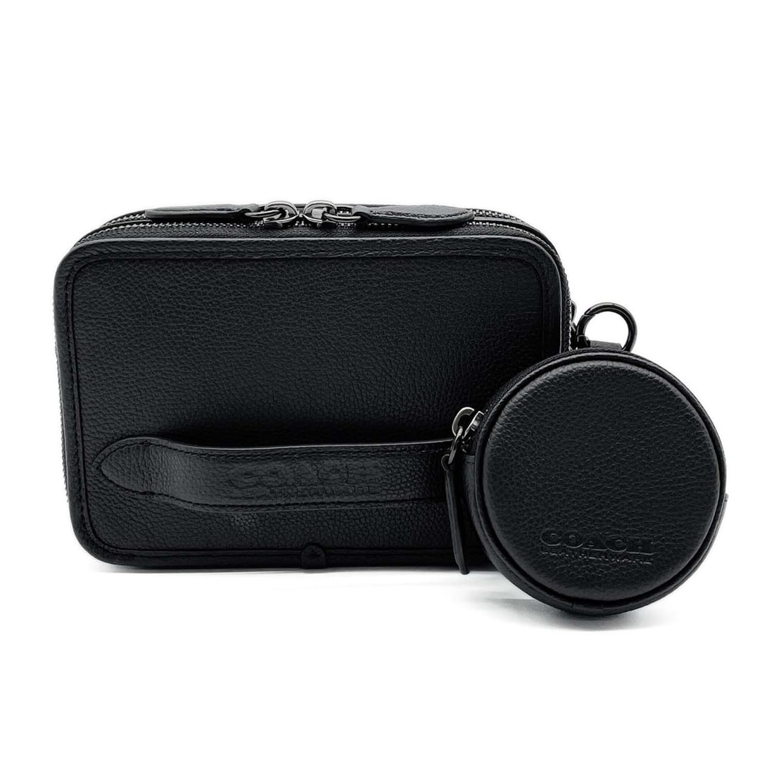 COACH Charter Shoulder Bag, Leather, Black, Women's: --- Catalog ---Category: SizeSize (HxWxD): 13cm x 18.5cm x 7cm / 5.11'' x 7.28'' x 2.75''Category: DesignType: Shoulder bagColor: BlackGender: WomenMaterial: Leather Category: GeneralMPN: CE482Brand: 