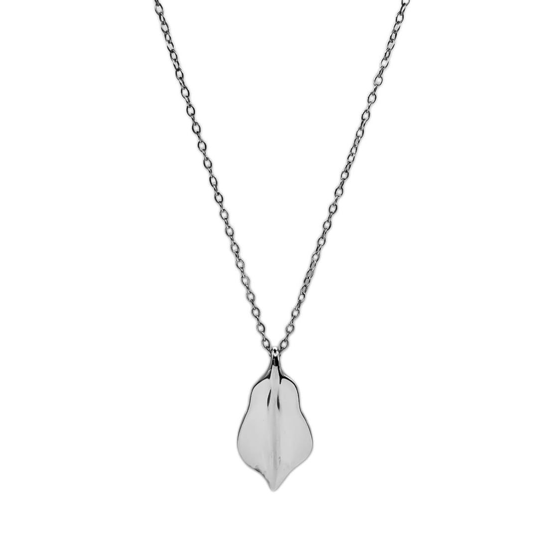 TIFFANY & Co. Leaf Necklace Pendant, Sterling Silver (SV925), Women's: --- Catalog ---Category: SizePendant Size: 30mm x 17mm / 1.18'' x 0.66''Neck Circumference: 40.5 cm / 15.94''Category: DesignColor: SilverGender: WomenMaterial: Silver 925Pendant Type:
