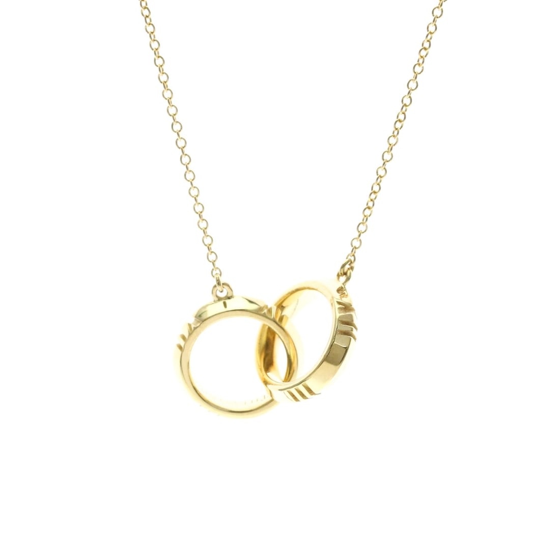 TIFFANY Atlas X Closed Necklace Yellow Gold (18K) No Stone Polished: --- Catalog ---Category: SizeWeight: 5.9g / 0.2oz.Neck Circumference: 40.5 cm - 45.5 cm / 15.94'' - 17.91''Category: DesignColor: GoldMetal: GoldStone: No StoneStyle: FashionGender: Men,WomenMaterial: