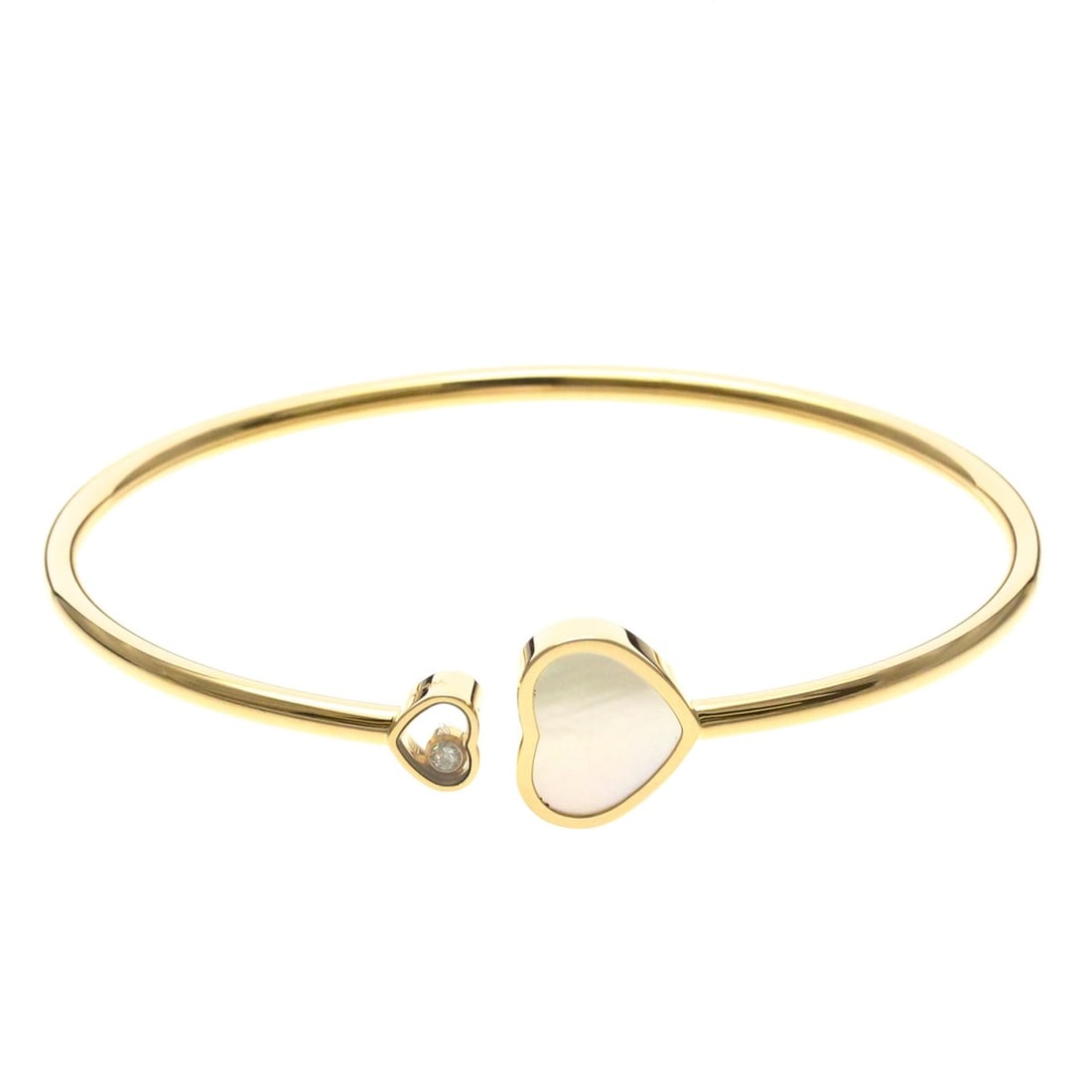 CHOPARD Happy Heart Bracelet 857482 Pink Gold (18K) Diamond Polished: --- Catalog ---Category: SizeLength: 16cm / 6.29''Weight: 10.9g / 0.38oz.Category: DesignType: Charm braceletColor: Pink goldMetal: GoldStone: DiamondStyle: FashionGender: Men,WomenMaterial: Pink gold