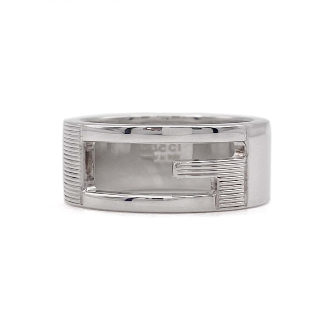 GUCCI ring, SV925 (silver), model number 7783, for women.: --- Catalog ---Category: SizeJP Size: 12US Size: 6.5Category: DesignType: Band ringColor: SilverGender: WomenMaterial: Silver 925Category: GeneralBrand: Gucci--- Item List ---Section: ConditionRanking