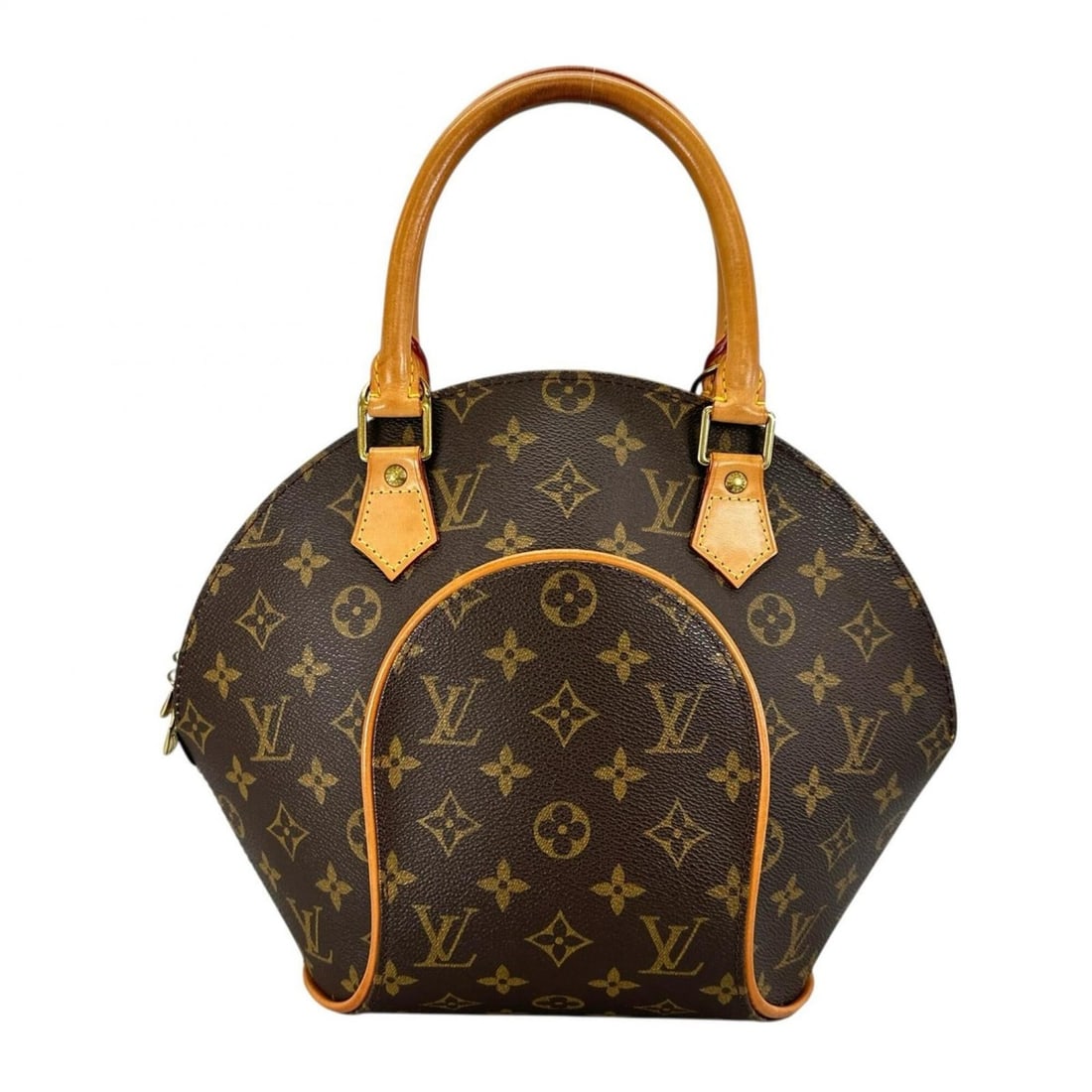 LOUIS VUITTON Ellipse PM M51127 Handbag, Monogram Canvas, Brown, Women's (1 of 15)