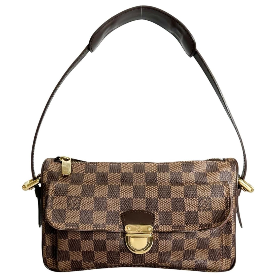 LOUIS VUITTON Ravello GM N60006 Shoulder Bag, Damier Canvas, Brown, Women's: --- Catalog ---Category: SizeSize (HxWxD): 15.5cm x 25cm x 8cm / 6.1'' x 9.84'' x 3.14''Category: DesignType: Shoulder bagColor: BrownGender: WomenMaterial: Damier Canvas Category: GeneralMPN: