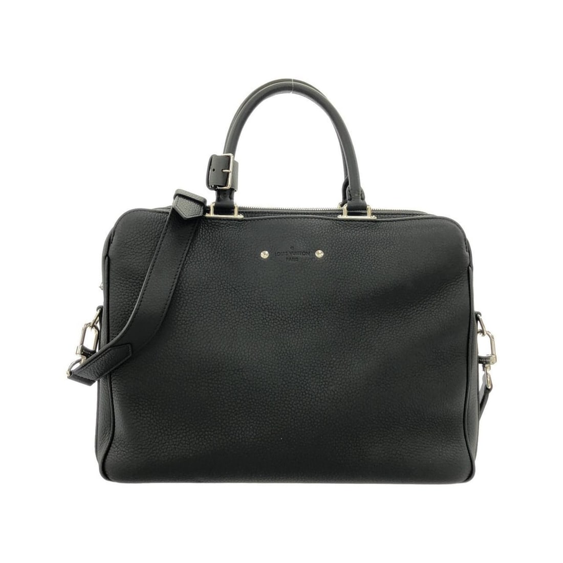 Louis Vuitton Taurillon Armand Briefcase MM M54381 Handbag: --- Catalog ---Category: SizeSize (HxWxD): 27cm x 38cm x 7cm / 10.62'' x 14.96'' x 2.75''Category: DesignType: Briefcase, HandbagColor: BlackGender: Women,MenMaterial: Leather Hardware Color: