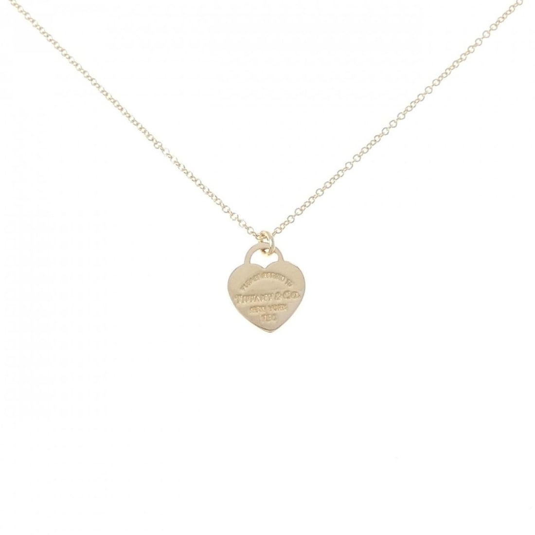 Tiffany & Co. Return to Heart Tag Necklace: --- Catalog ---Category: SizePendant Size: 14.2mm x 10mm / 0.55'' x 0.39''Neck Circumference: 41 cm - 46 cm / 16.14'' - 18.11''Category: DesignGender: WomenMaterial: Yellow gold (18K)Pendant Type: