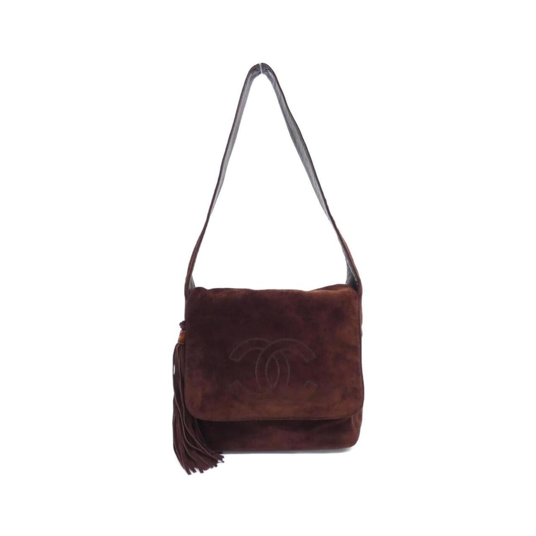 Chanel 8917 Shoulder Bag: --- Catalog ---Category: SizeSize (HxWxD): 27cm x 25cm x 10cm / 10.62'' x 9.84'' x 3.93''Category: DesignType: Shoulder bagColor: BrownGender: WomenMaterial: Suede Category: GeneralMPN: 8917Brand: Cha