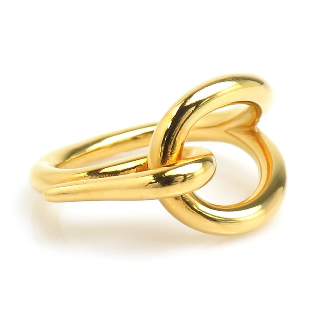 Hermes HERMES Scarf Muffler Ring Metal Gold Women's e61936a: --- Catalog ---Category: DesignType: Scarf ringColor: GoldGender: WomenMaterial: Metal Category: GeneralBrand: HermesCategory: Physical PropertiesSize (HxWxD): 2.5cm x 2.00mm / 0.98'' x 0.07''--- Item