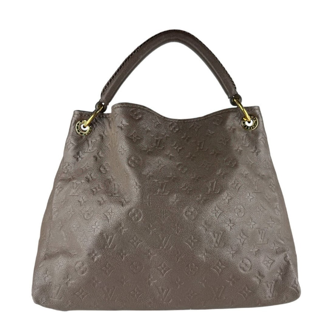 Louis Vuitton LOUIS VUITTON Shoulder Bag Monogram Empreinte Artsy MM Brown Gold Women's M94171 z9836 (1 of 13)