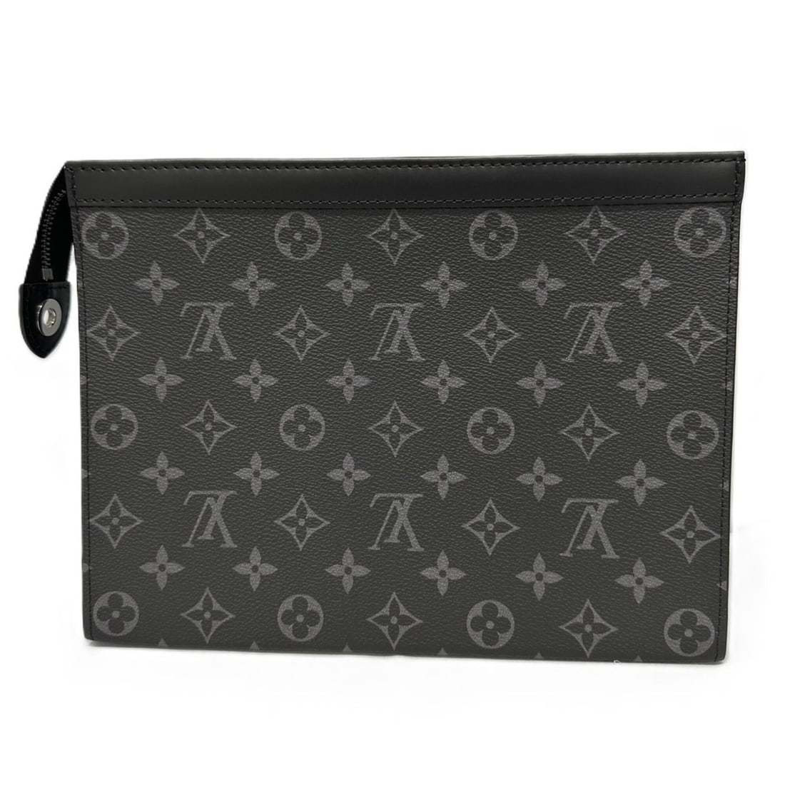 Louis Vuitton M61692 Monogram Eclipse Pochette Voyage MM Black Men's (1 of 12)