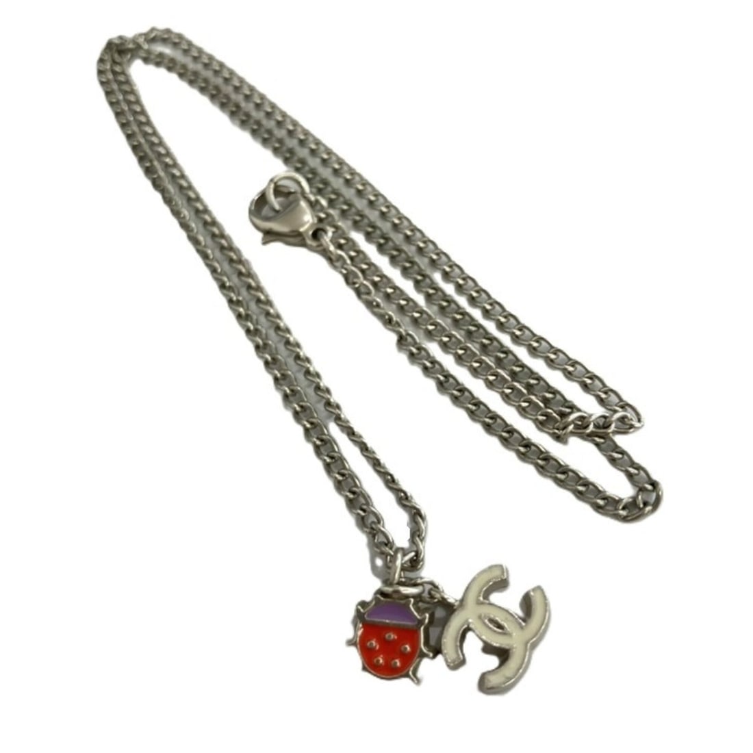 CHANEL Ladybug Necklace 04P - 4