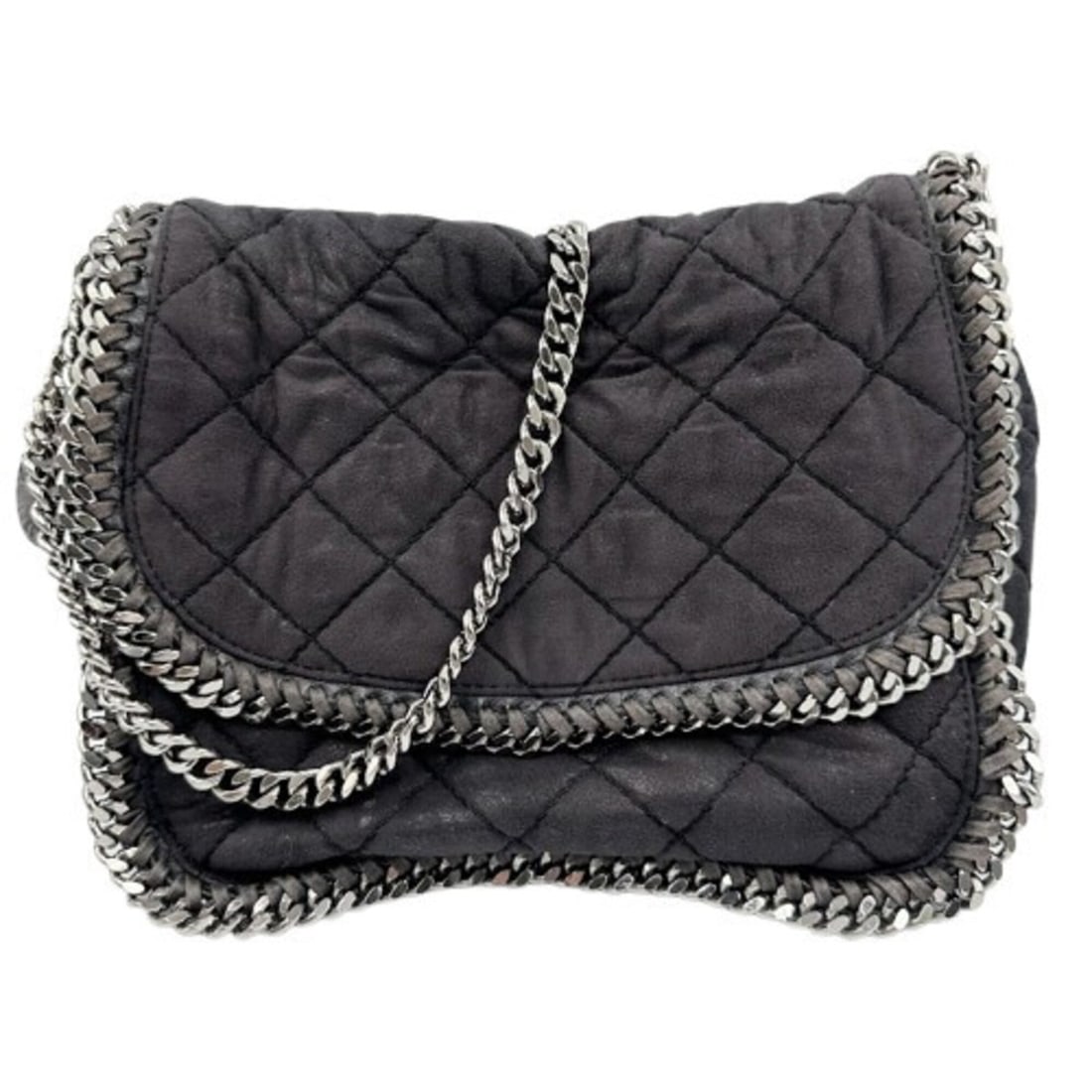 STELLA MCCARTNEY Falabella Shoulder Bag: --- Catalog ---Category: SizeSize (HxWxD): 24cm x 30cm x 10cm / 9.44'' x 11.81'' x 3.93''Category: DesignType: Shoulder bagColor: BlackGender: WomenCategory: GeneralBrand: Stella McCartney--- Item
