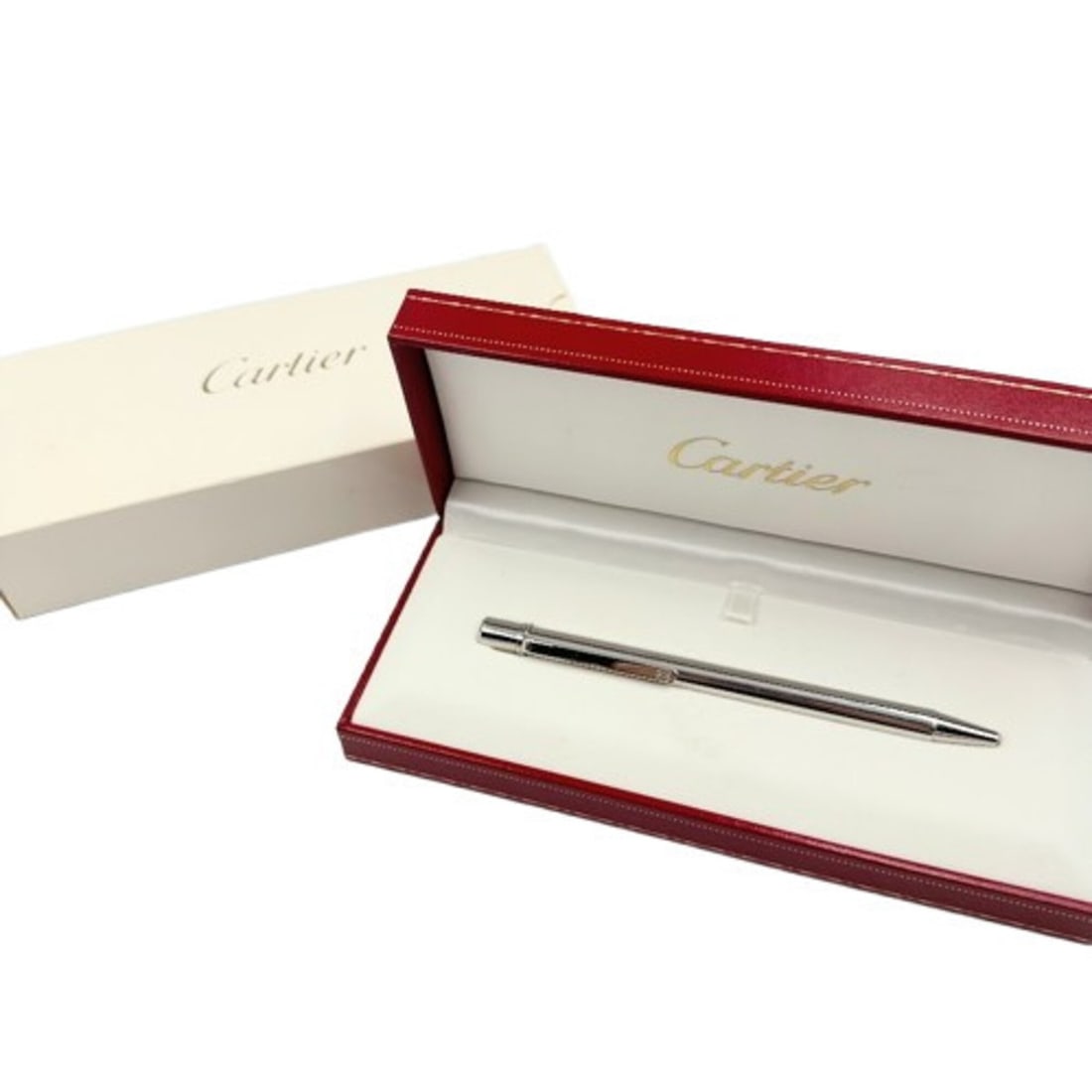 Cartier ballpoint pen, silver - 8