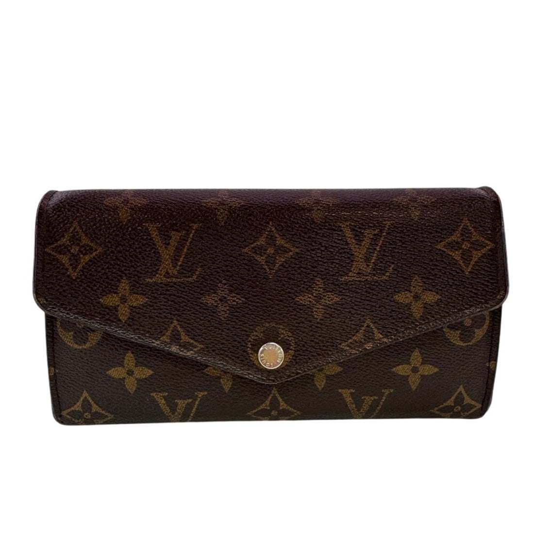 LOUIS VUITTON M60531 Portefeuille Sarah Monogram Long Wallet Brown: --- Catalog ---Category: SizeSize (HxWxD): 10cm x 19cm / 3.93'' x 7.48''Category: DesignType: Long wallet (bi-fold)Color: BrownGender: MenMaterial: Leather Category: GeneralLine: MonogramBrand: Louis