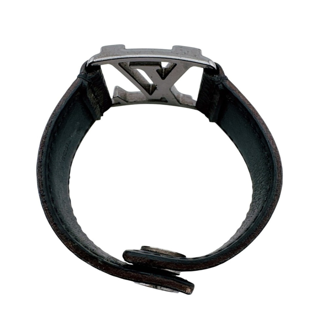 LOUIS VUITTON M6295 Bracelet Hockenheim Bangle Monogram Eclipse Brown - 5