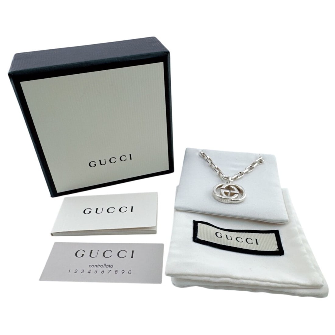 GUCCI Interlocking G Bracelet, Silver - 10