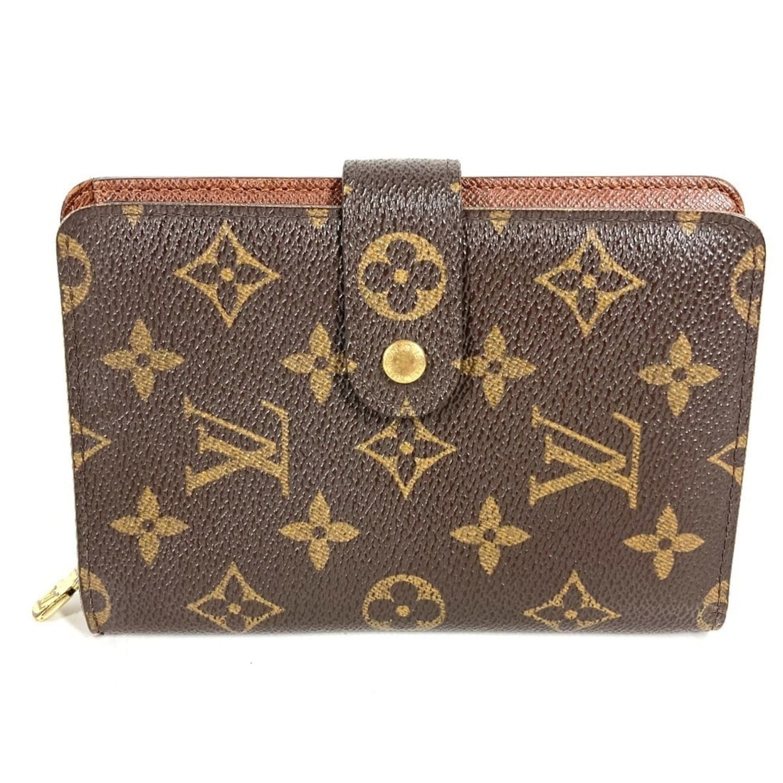LOUIS VUITTON M61207 Monogram Portefeuille Papier Zip Compact Wallet, Bi-fold Canvas, Men's/Women's,: --- Catalog ---Category: SizeSize (HxWxD): 10cm x 15.5cm / 3.93'' x 6.1''Category: DesignType: Wallet (bi-fold)Color: BrownGender: Men,WomenMaterial: Monogram , Canvas Category: GeneralMPN: