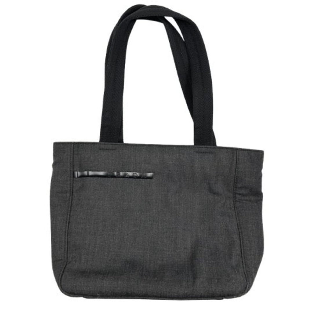 Pradasports PRADA SPORTS denim handbag: --- Catalog ---Category: SizeSize (HxWxD): 20cm x 30cm x 8cm / 7.87'' x 11.81'' x 3.14''Category: DesignType: HandbagColor: GrayGender: Women,MenMaterial: Denim Category: GeneralBrand: Pradasports---