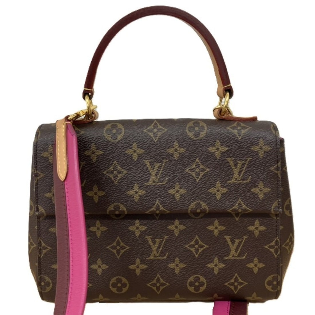 Louis Vuitton M42738 Monogram Cluny BB Shoulder Bag: --- Catalog ---Category: SizeSize (HxWxD): 20cm x 28cm x 10cm / 7.87'' x 11.02'' x 3.93''Strap Length: 100cm / 39.36''Category: DesignType: Shoulder bagGender: WomenMaterial: Leather Category: