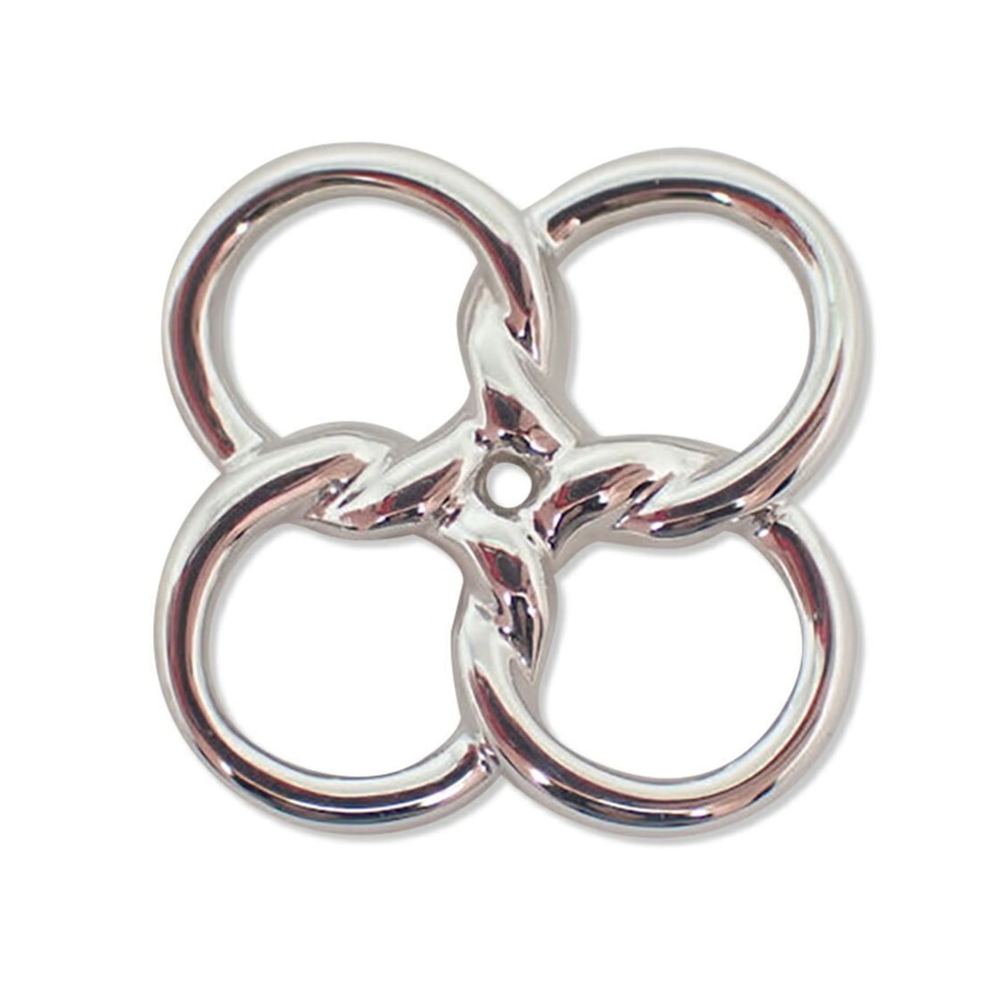 TIFFANY & Co. 925 Quadrofolio Pendant Top: --- Catalog ---Category: SizePendant Size: 19.1mm x 19.4mm / 0.75'' x 0.76''Category: DesignGender: Women,MenMaterial: Sterling silver 925Necklace Type: PendantCategory: GeneralBrand: Tiffany--- Item 