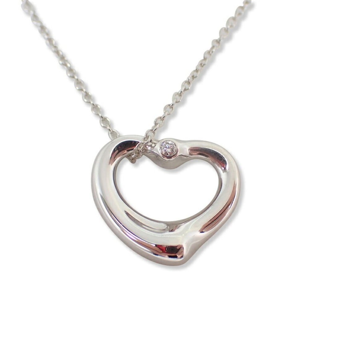 TIFFANY & Co. 925 Heart Pendant Necklace (1 of 20)