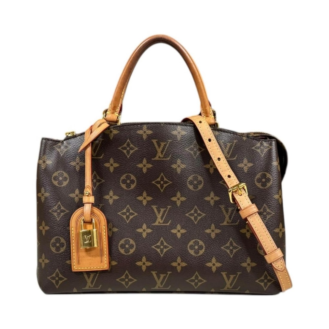 Louis Vuitton Petit Palais PM Monogram Shoulder Bag, Canvas M45900 Brown, Women's, LOUIS VUITTON, (1 of 20)