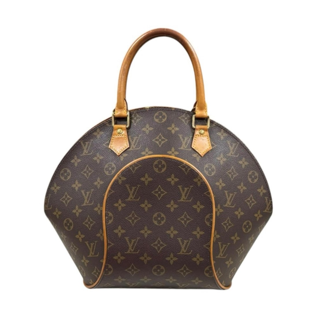 Louis Vuitton Ellipse MM Monogram Handbag, Canvas M51126 Brown, Women's LOUIS VUITTON (1 of 20)