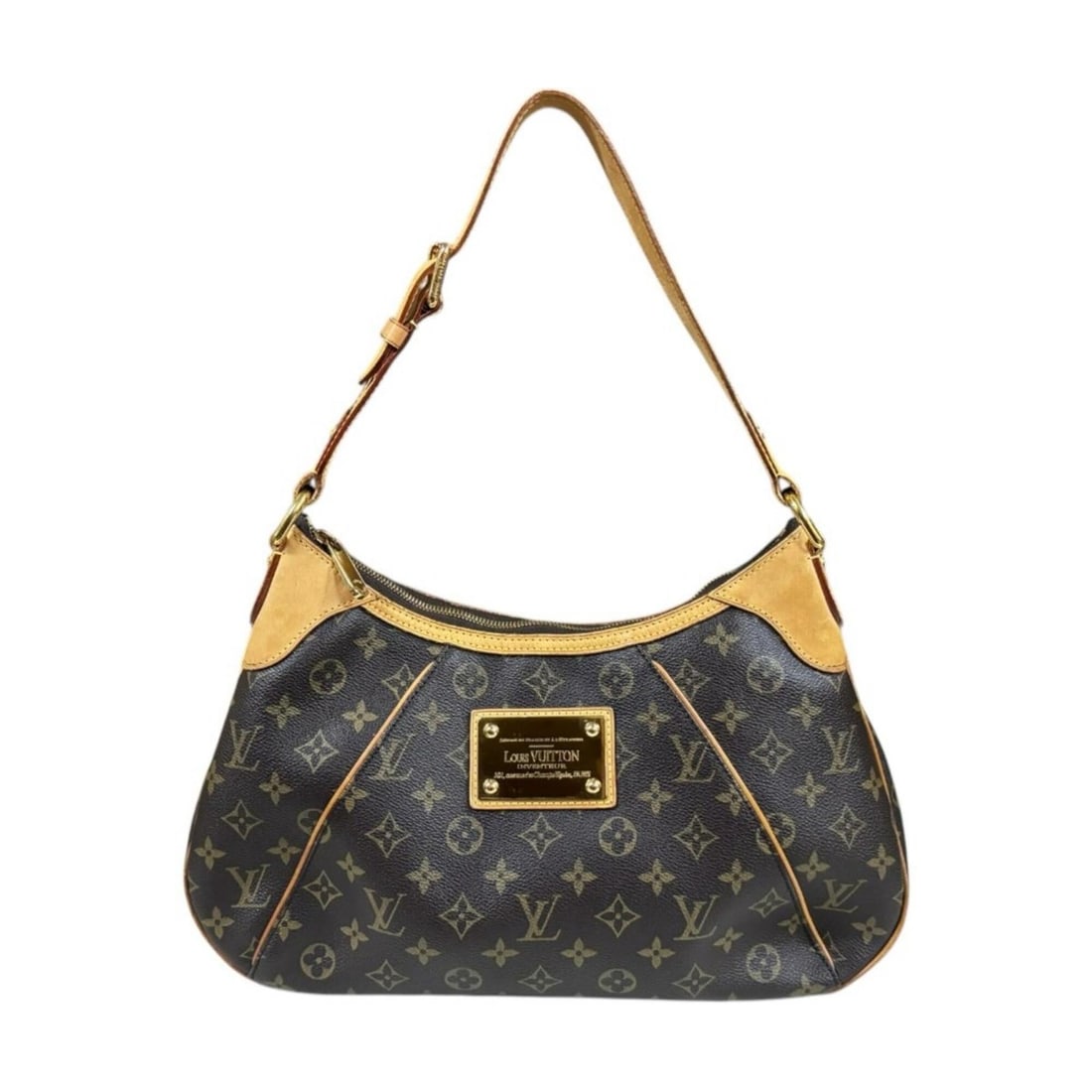 Louis Vuitton Thames GM Monogram Shoulder Bag, Canvas M56383 Brown, Women's LOUIS VUITTON: --- Catalog ---Category: SizeSize (HxWxD): 24cm x 38.5cm x 7cm / 9.44'' x 15.15'' x 2.75''Category: DesignType: Shoulder bagColor: Brown, MonogramGender: WomenMaterial: Monogram Category: GeneralMPN: