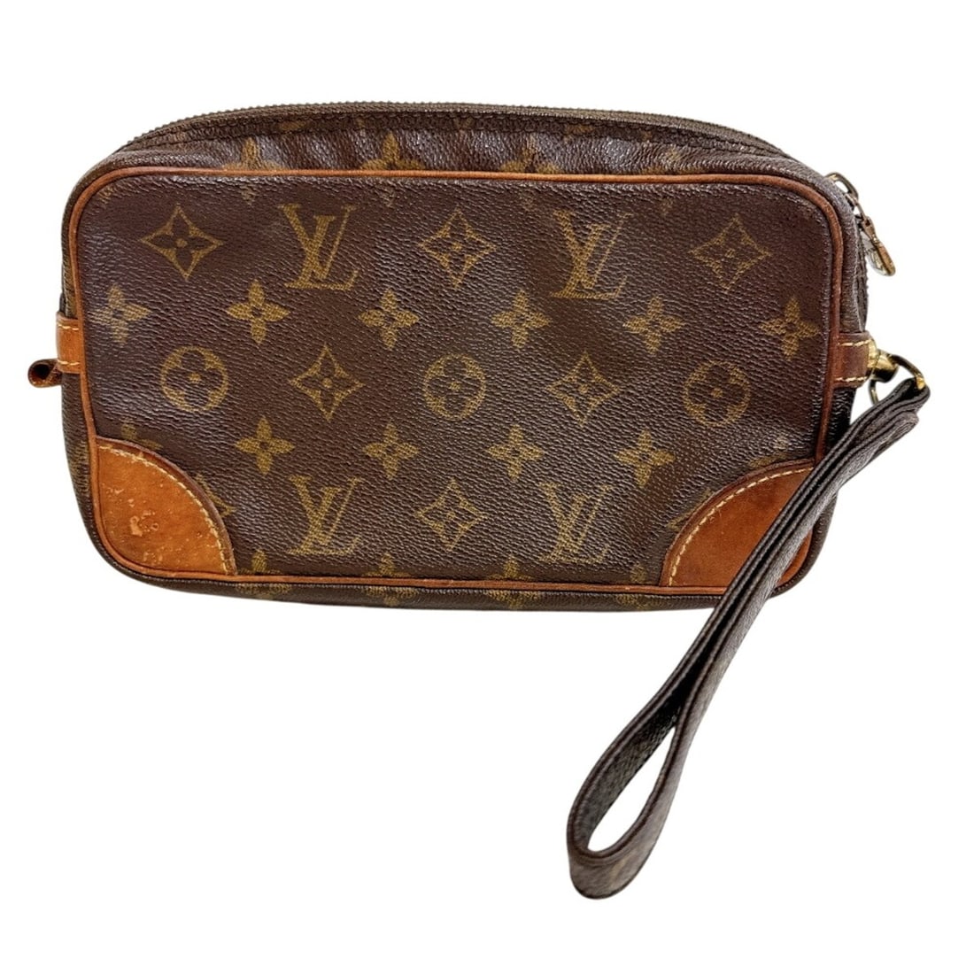LOUIS VUITTON M51827 Marly Dragonne PM Pouch Clutch Bag Monogram Second Men's Women's Brown: --- Catalog ---Category: SizeSize (HxWxD): 13.5cm x 21cm x 3.5cm / 5.31'' x 8.26'' x 1.37''Category: DesignType: Clutch bag, PouchColor: BrownGender: MenMaterial: Leather Category: GeneralMPN: