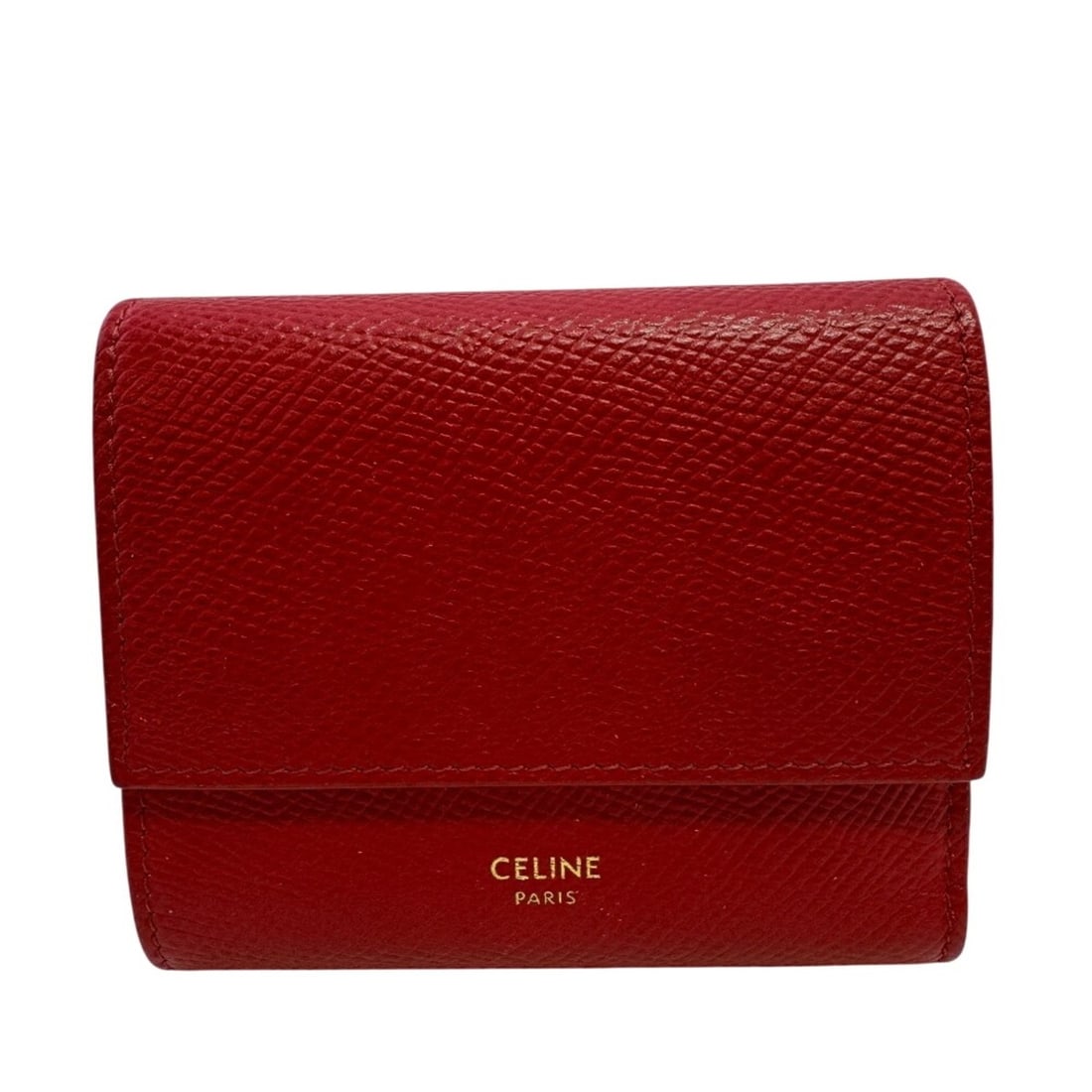 CELINE Tri-fold Wallet, Red (1 of 15)