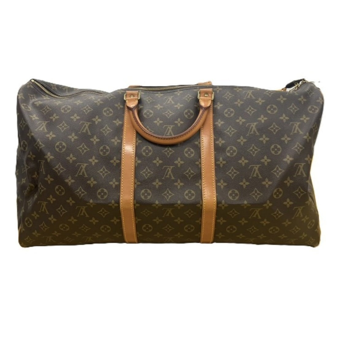 Louis Vuitton M41422 Monogram Keepall 60 Boston Bag: --- Catalog ---Category: SizeSize (HxWxD): 32cm x 60cm x 26cm / 12.59'' x 23.62'' x 10.23''Category: DesignType: Boston bagColor: BrownGender: Men,WomenMaterial: Monogram , Leather Category: GeneralLi