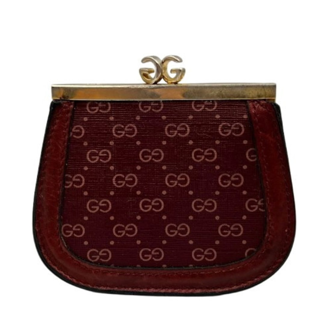 OLD GUCCI coin case, Guccissima pattern, Bordeaux.: --- Catalog ---Category: SizeSize (HxWxD): 8cm x 9.5cm / 3.14'' x 3.74''Category: DesignType: Coin purse/coin caseColor: BordeauxGender: WomenMaterial: Leather Category: GeneralBrand: Gucci--- Item