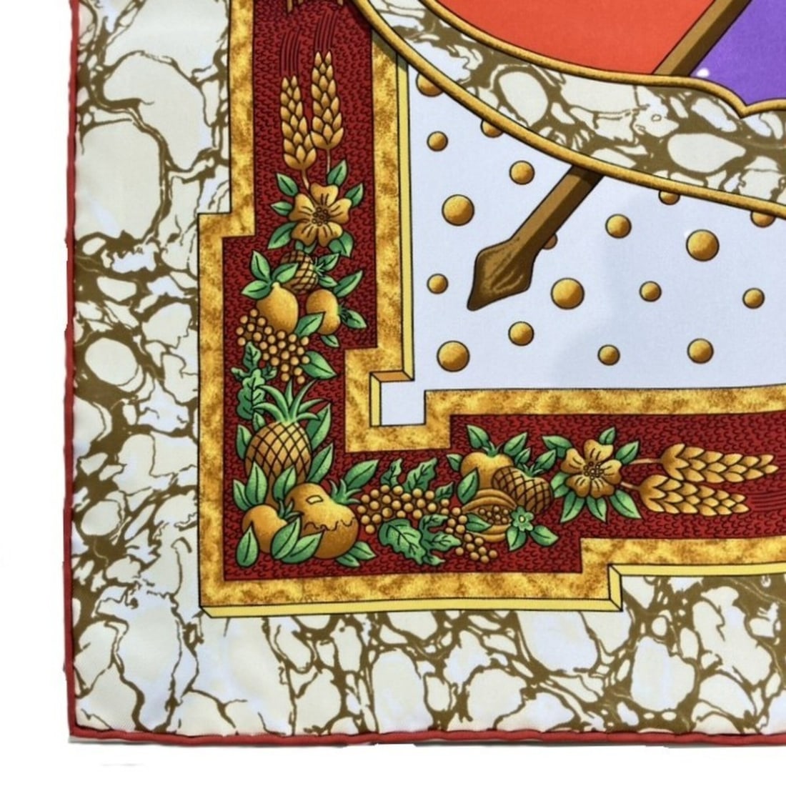 HERMES large scarf/muffler - 4