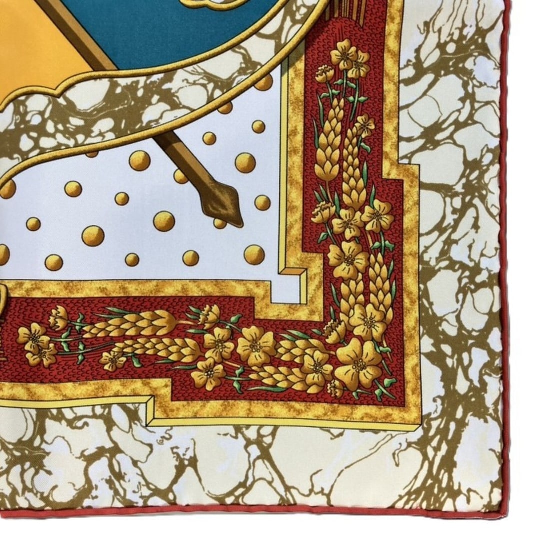 HERMES large scarf/muffler - 5
