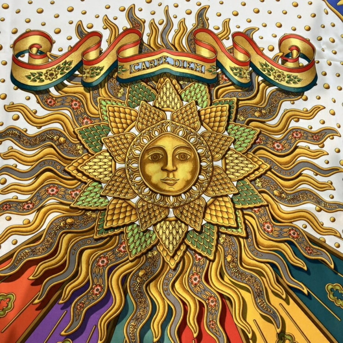 HERMES large scarf/muffler - 6
