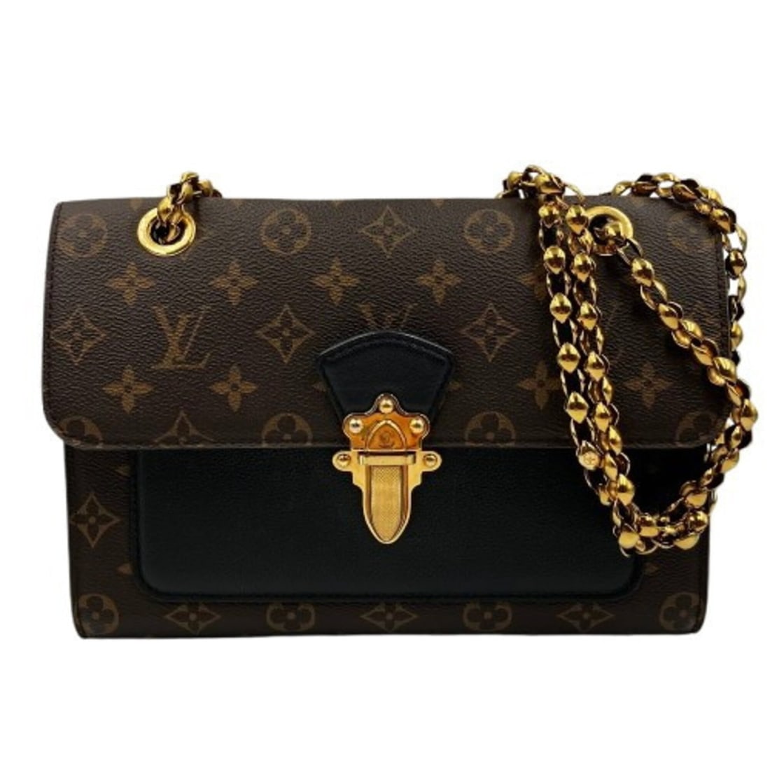 Louis Vuitton M41730 Chain Shoulder Bag, Victoire Monogram (1 of 18)
