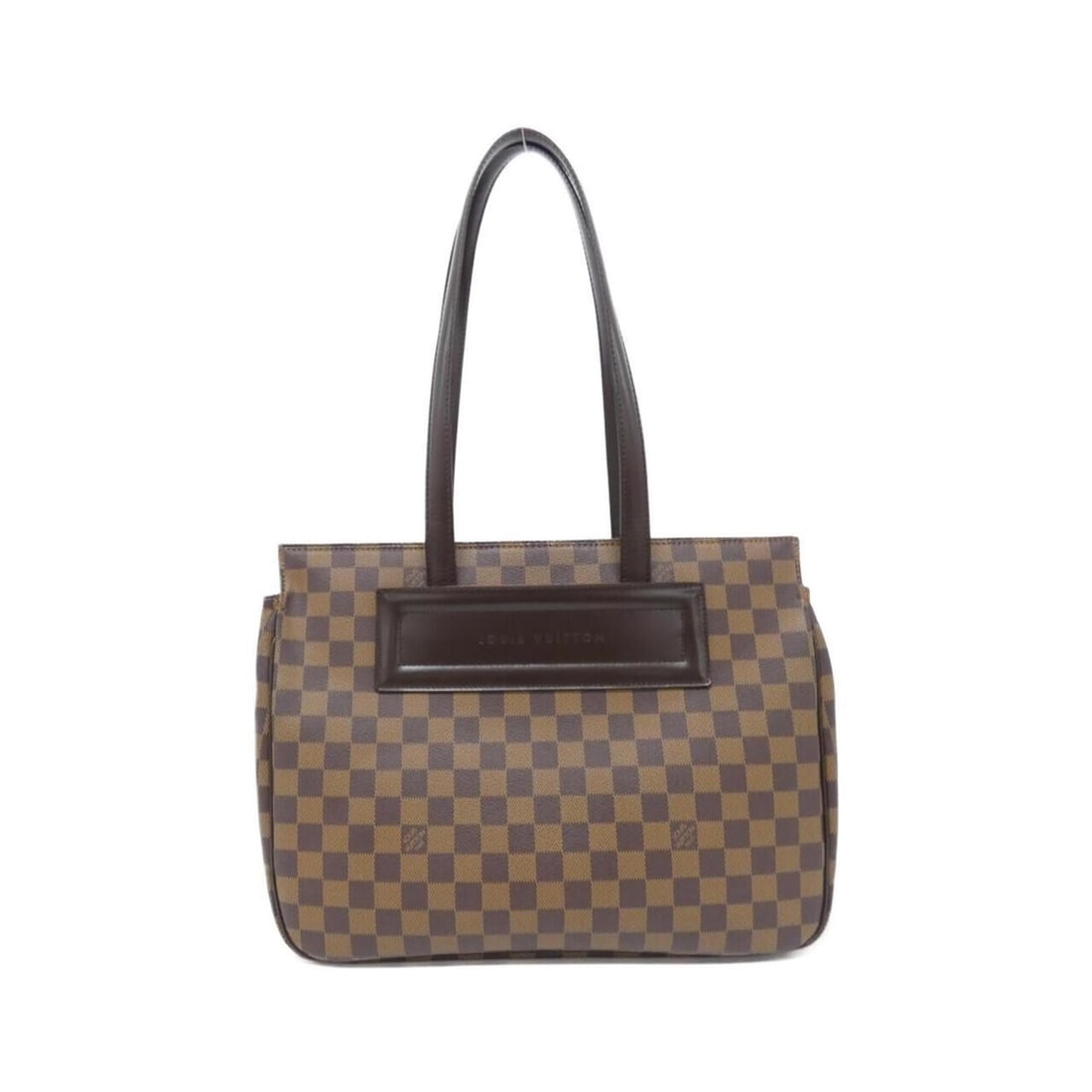 Louis Vuitton Damier Parioli PM N51123 Handbag: --- Catalog ---Category: SizeSize (HxWxD): 27cm x 35cm x 11cm / 10.62'' x 13.77'' x 4.33''Category: DesignType: HandbagColor: EbeneGender: WomenMaterial: Coated canvas Hardware Color: GoldCategory: