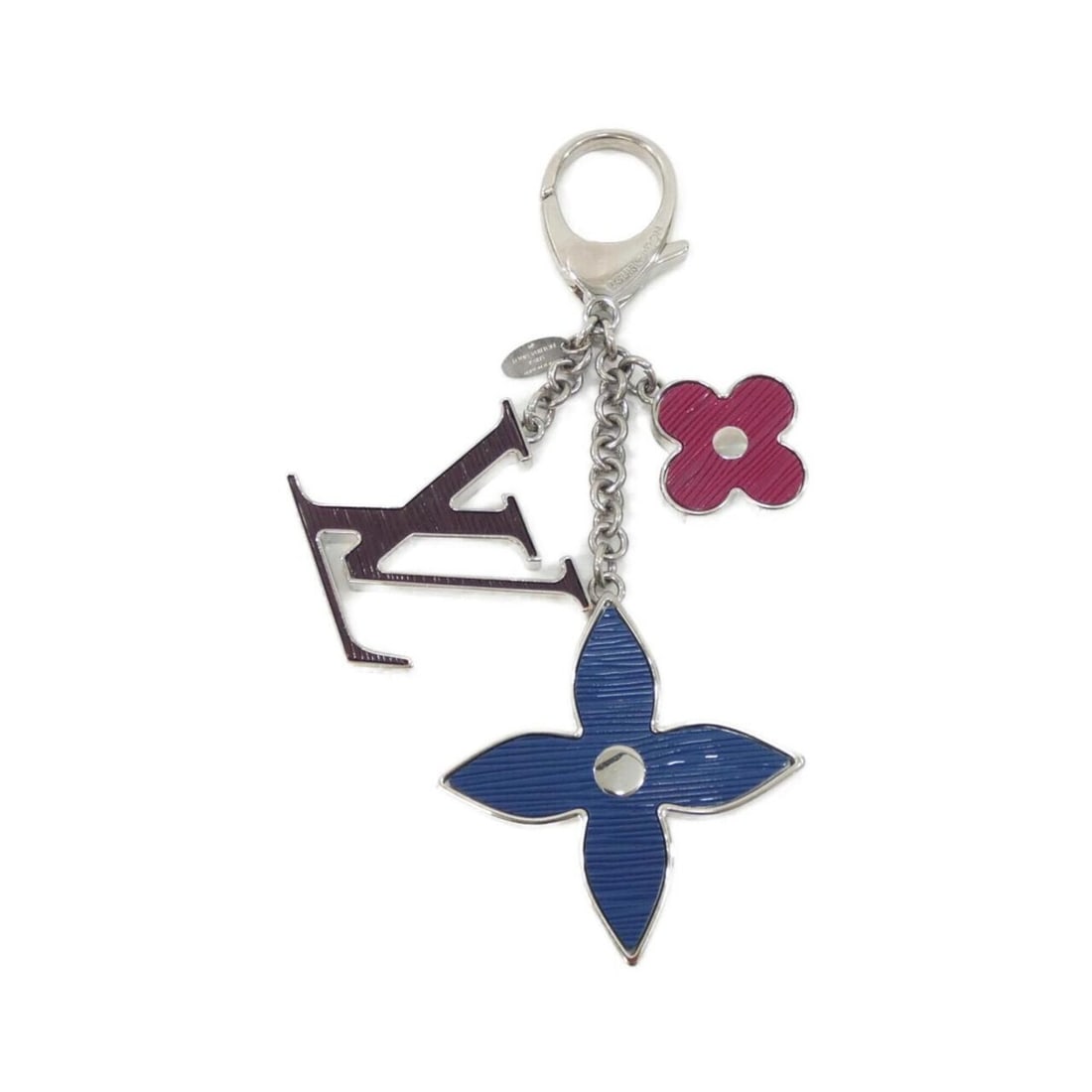 Louis Vuitton Bijou Sac Fleur de Epi M67125 Keyring: --- Catalog ---Category: DesignType: KeyringColor: Blue, SilverGender: Men,WomenCategory: GeneralMPN: M67125Brand: Louis Vuitton--- Item List ---Section: ConditionRanking: Rank B Used - Traces of usag