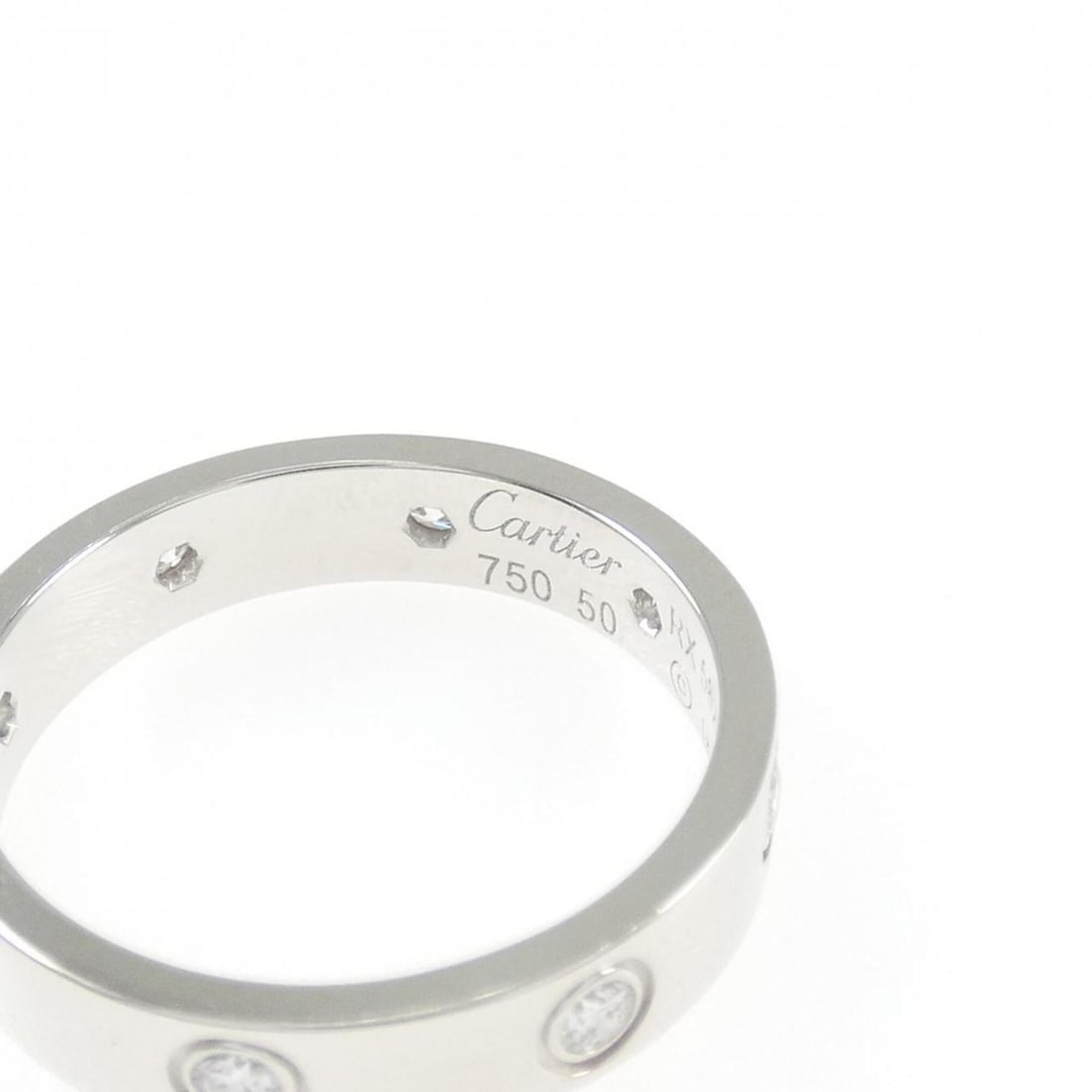 Cartier Mini Love Full Diamond Ring - 4