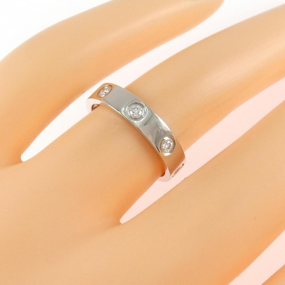 Cartier Mini Love Full Diamond Ring - 5