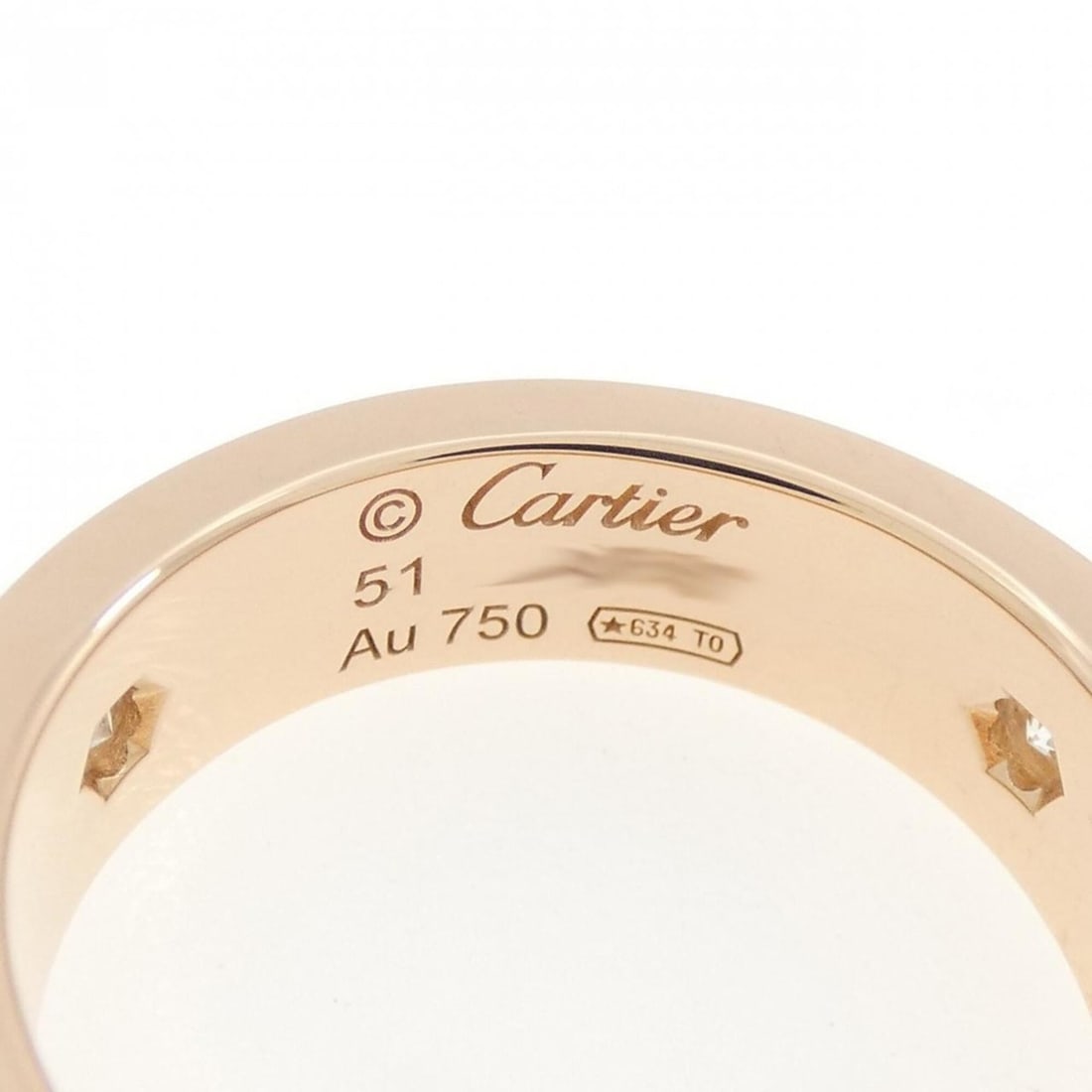 Cartier Love Half-Diamond Ring - 3