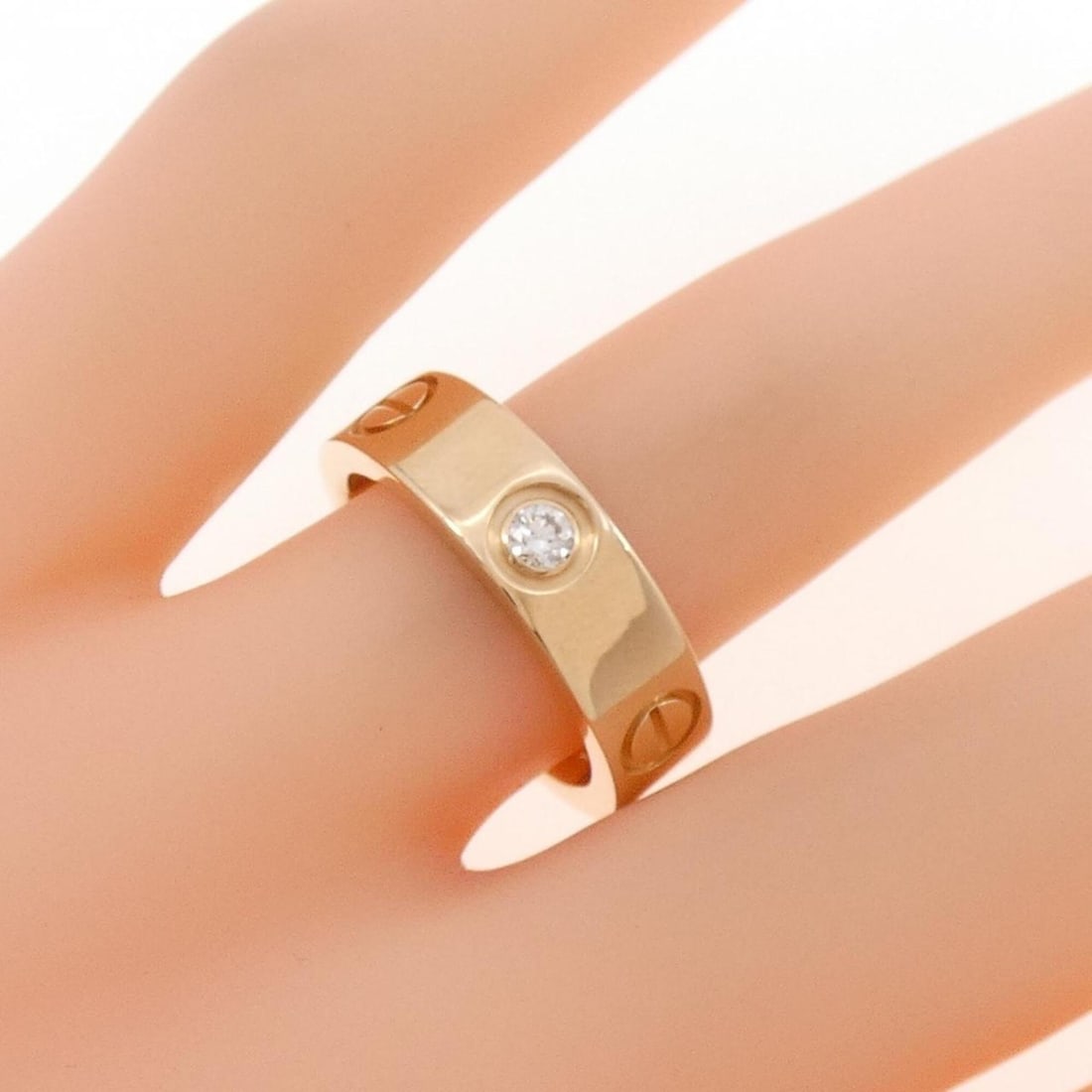 Cartier Love Half-Diamond Ring - 4