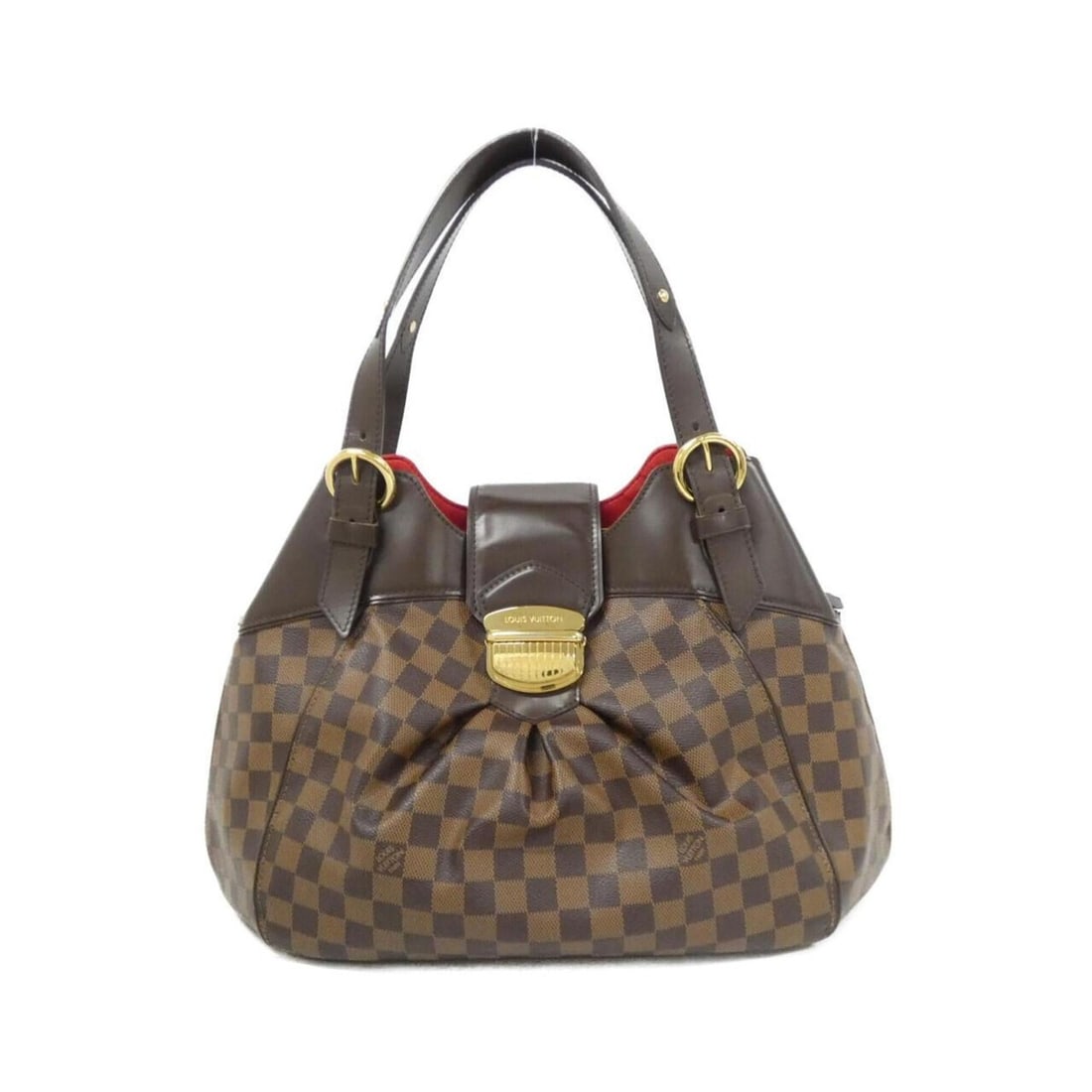 Louis Vuitton Damier Sistina GM N41540 Shoulder Bag: --- Catalog ---Category: SizeSize (HxWxD): 28cm x 45cm x 17cm / 11.02'' x 17.71'' x 6.69''Category: DesignType: Shoulder bagColor: BrownGender: WomenMaterial: Coated canvas Category: GeneralMPN: